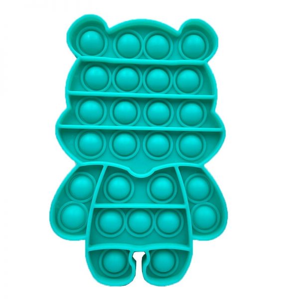 Cute Bear Shape Push Bubble Sensory Squishy Fidget For Autism Special Needs Antistress Game Adult Children 3 - Simple Dimple Fidget
