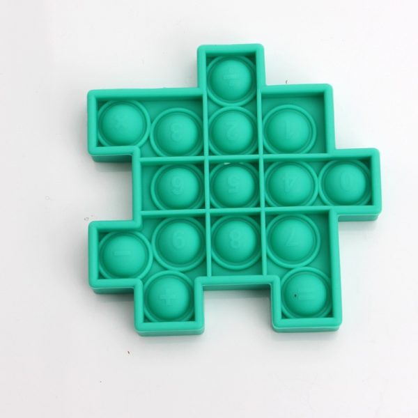 Fidget Relieve Stress Toys Pops it Cube Model Bubble Antistress Toy Adult Children Sensory Silicone Puzzle 3 - Simple Dimple Fidget