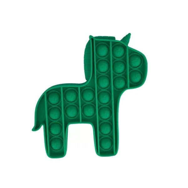 PT112 PT115 PurpleYellow Green Horse Push Pops Bubble Sensory Toy for Adult Child Funny Anti stress 3 - Simple Dimple Fidget
