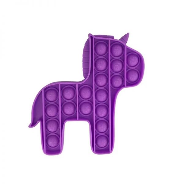 PT112 PT115 PurpleYellow Green Horse Push Pops Bubble Sensory Toy for Adult Child Funny Anti stress 4 - Simple Dimple Fidget