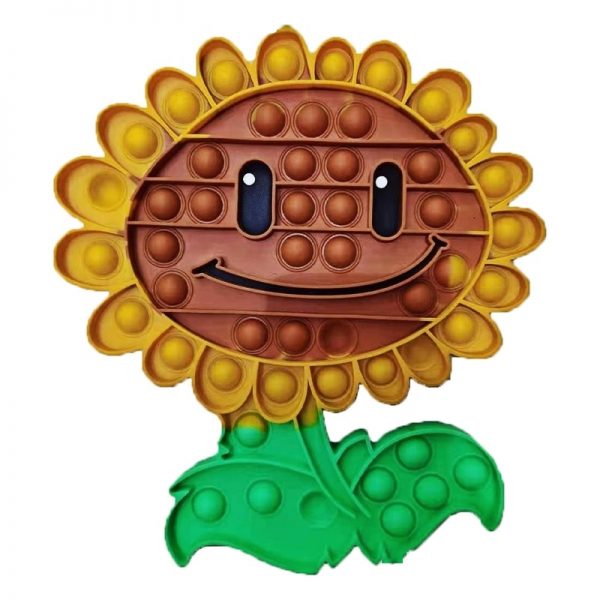 Plant-vs-Zombie-–-Sunflower-Simple-Dimple-Fidget-Toy-Pop-It