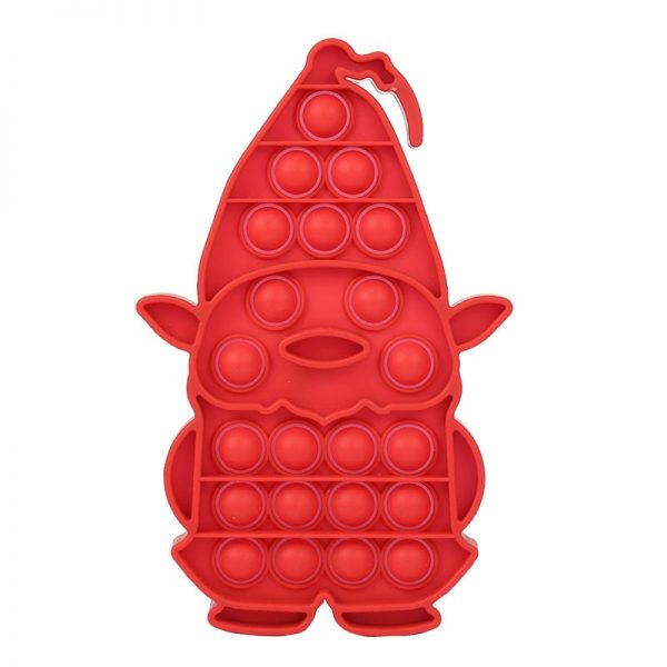 Santa Claus Pops Bubbles Fidget Toy Its Anti Stress Relief Toy for Adults Girl Children Sensory 1 - Simple Dimple Fidget