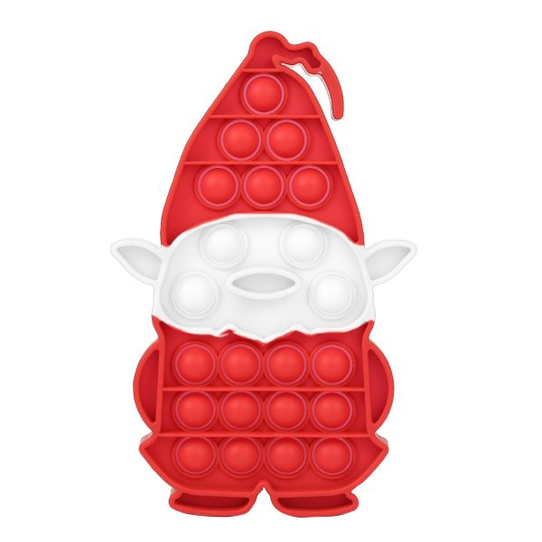 Santa Claus Pops Bubbles Fidget Toy Its Anti Stress Relief Toy for Adults Girl Children Sensory 5 - Simple Dimple Fidget
