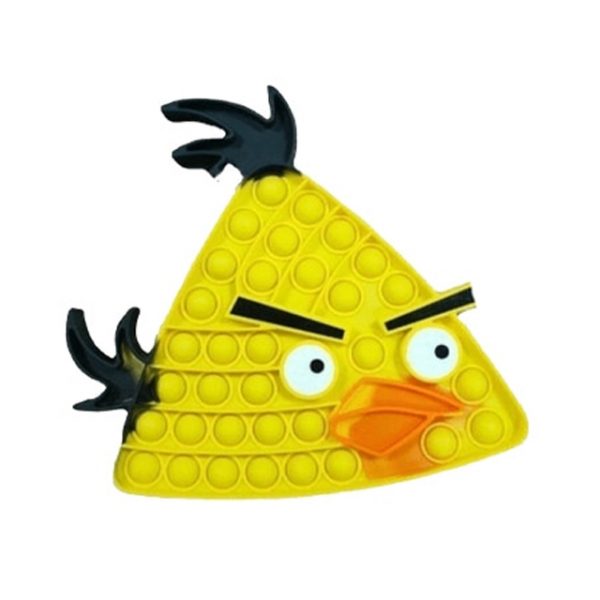 angry bird chuck pop it fidget toy - Simple Dimple Fidget