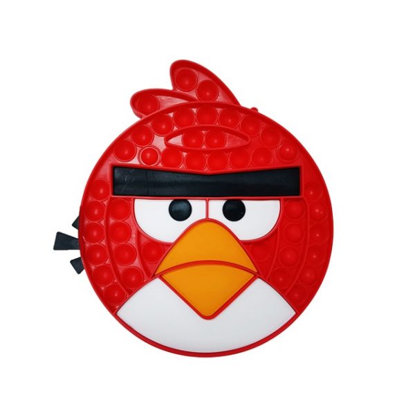 Angry Bird Red Pop It Fidget Toy Simple Dimple