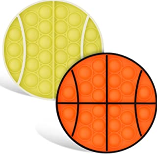Basketball Pop It Fidget Simple Dimple Anti Stress Toy