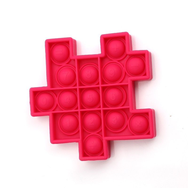 Cube Simple Dimple Fidget Toy Pop It