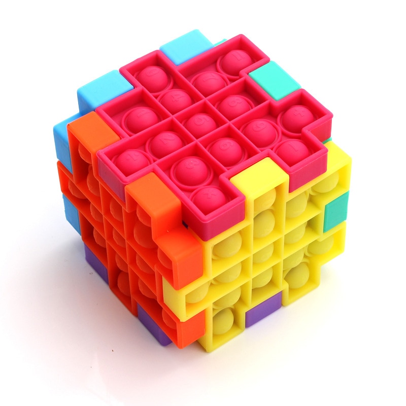 Cube Popping Fidget Stress Relief Toys