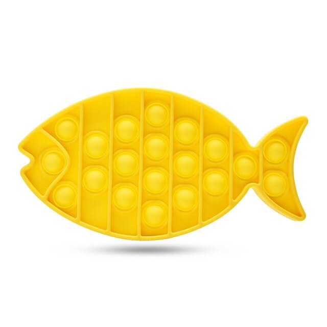 Fish Pop It Fidget Stress Relief Toys