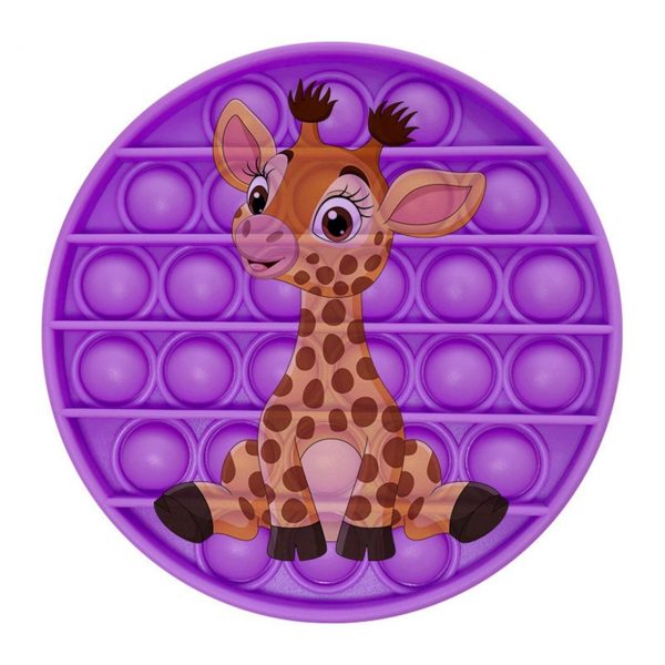 Giraffe Image Pop It Fidget Anti Stress Toys