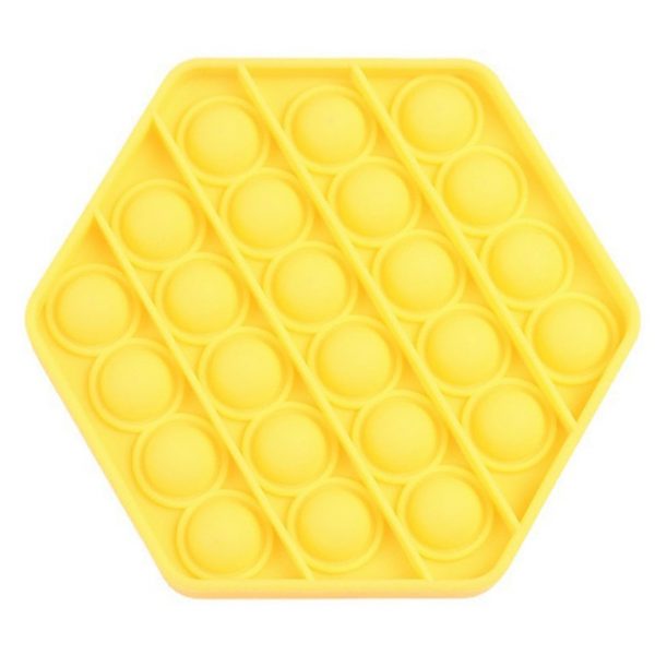 Hexagon Shape Pop It Fidgets Stress Relief Toys
