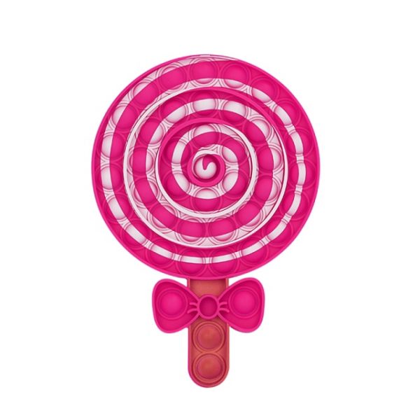 Lollipop Pop It Fidget Simple Dimple Anti Stress Toy