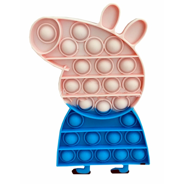 Peppa Pig Pop It Fidget Simple Dimple Anti Stress Toy