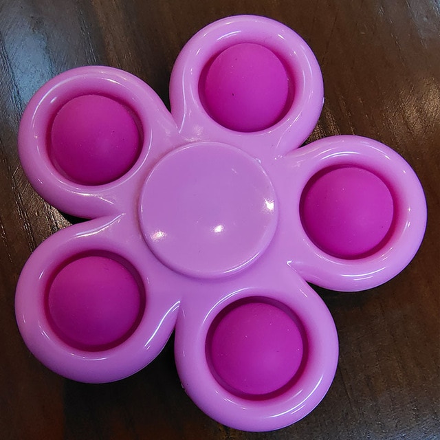 Popping Fidget Spinner 5 Sides Stress Relief Toys