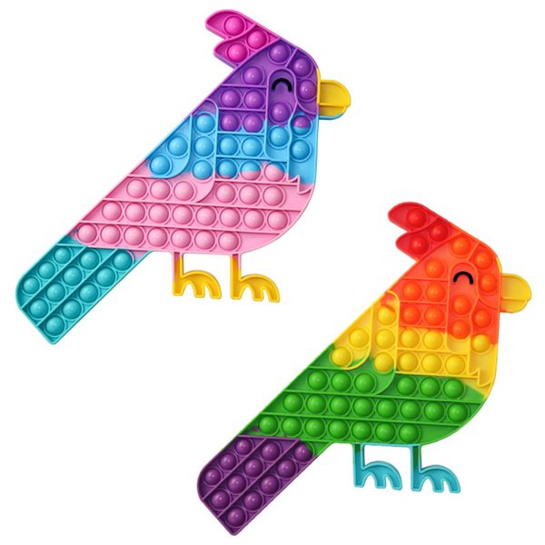 Fidget Toys Pack Its Square Antistress New Push Bubble Rainbow Birlds For Hands Popins Squishy Reliver 1 - Simple Dimple Fidget