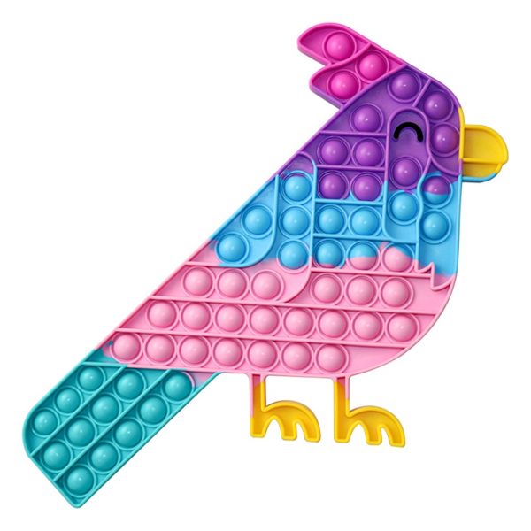 Fidget Toys Pack Its Square Antistress New Push Bubble Rainbow Birlds For Hands Popins Squishy Reliver 4 - Simple Dimple Fidget