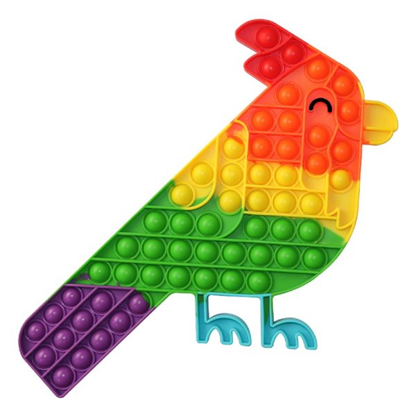 Fidget Toys Pack Its Square Antistress New Push Bubble Rainbow Birlds For Hands Popins Squishy Reliver - Simple Dimple Fidget