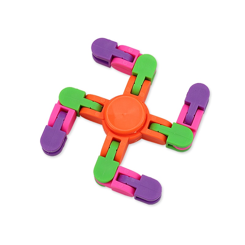 New Multicolor Wacky Tracks Snap And Click Fidget Toys Children Adults Stress Relief Spinner Toys Kids 3 - Simple Dimple Fidget