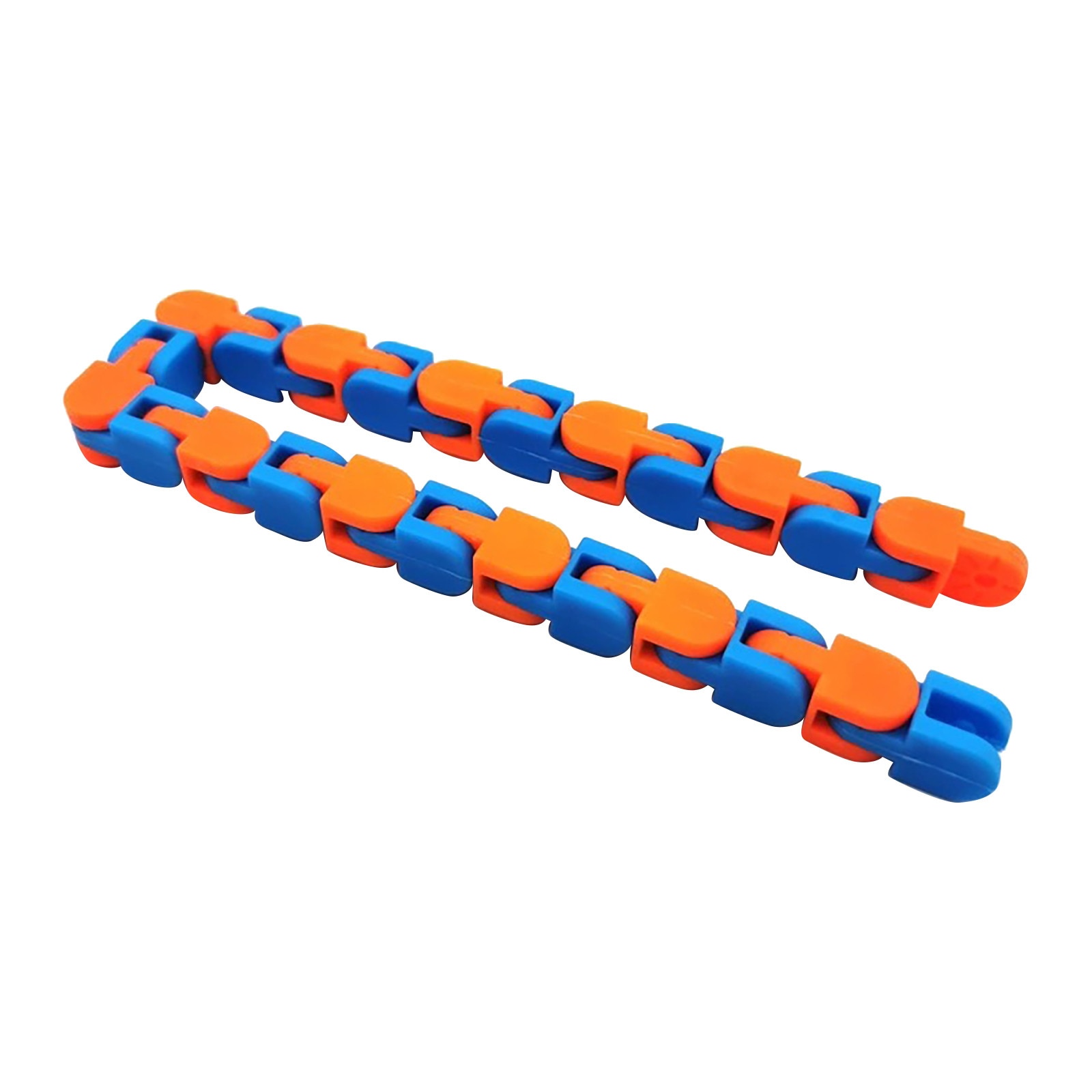 Toys Colorful Puzzle Sensory Tracks Snap And Click Fidget Toys Kids Fidget Toys Stress Relief Rotate - Simple Dimple Fidget