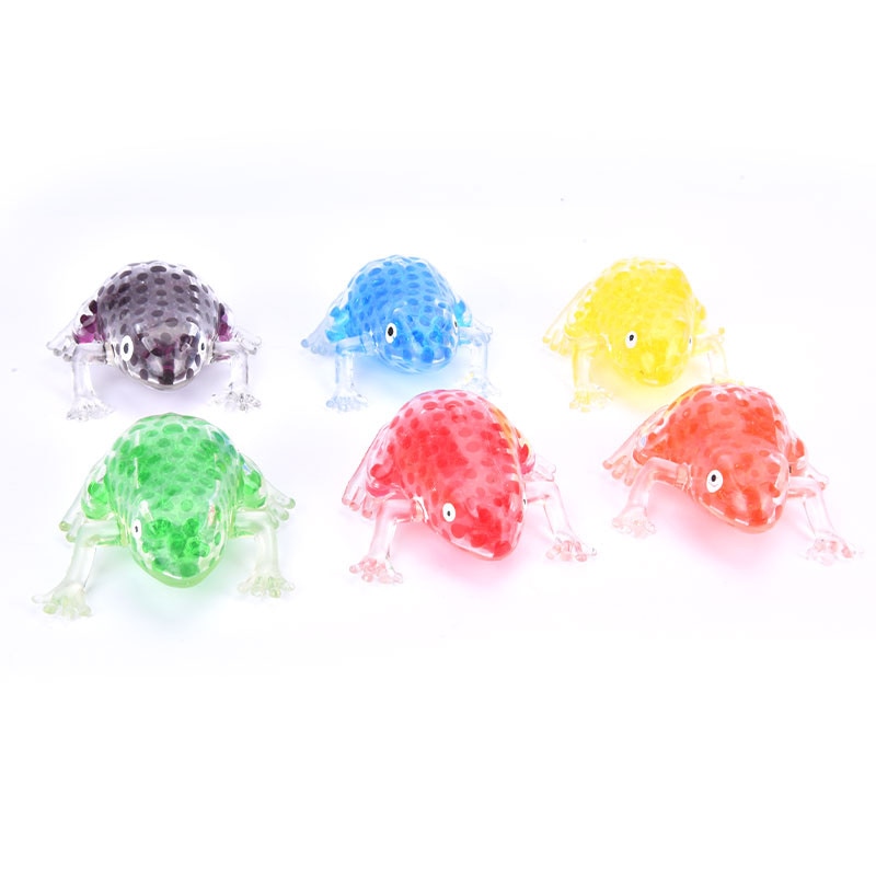 Antistress Fidget Toys Pack Squish Squeeze Frog Decompression Soft Rubber Bubble Big Beads Toys Adult Stress 4 - Simple Dimple Fidget
