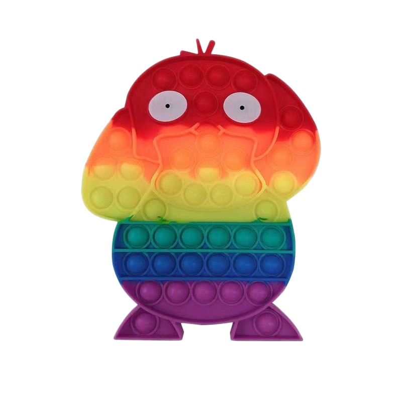 Pop It Fidget Toys Rainbow Charmander Charizard Pop Bubble Popit Push Dimple Squishy Silicone Anti stress 3 - Simple Dimple Fidget