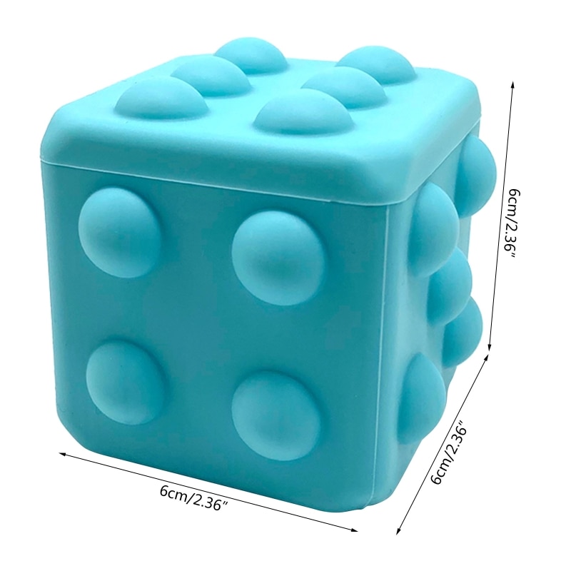 Pop It New Fidgets Squishy Mochi Stress relief Dice Fidget Toys Anti Anxiety Sensory Game For 5 - Simple Dimple Fidget